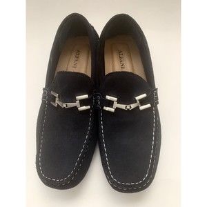 ALFANI MERRY Men's Blue Suede Slip-On Loafer Size 8M (1165)